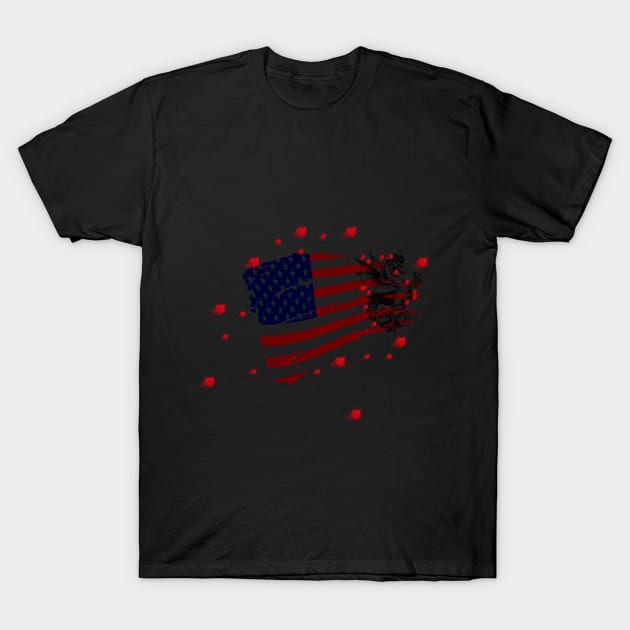 american guardian dragon T-Shirt by BUNGSTORE11